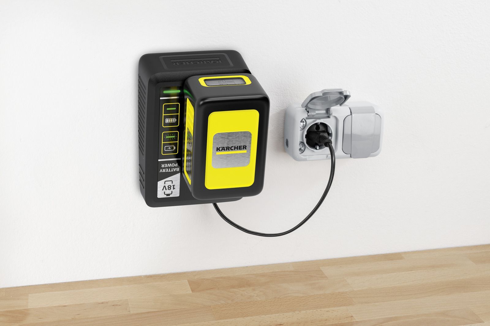 Kärcher Starter Kit Battery Power 18/50 Akku und Ladegerät Wand Kärcher Starter Kit Battery Power 18/50 Akku und Ladegerät Wand