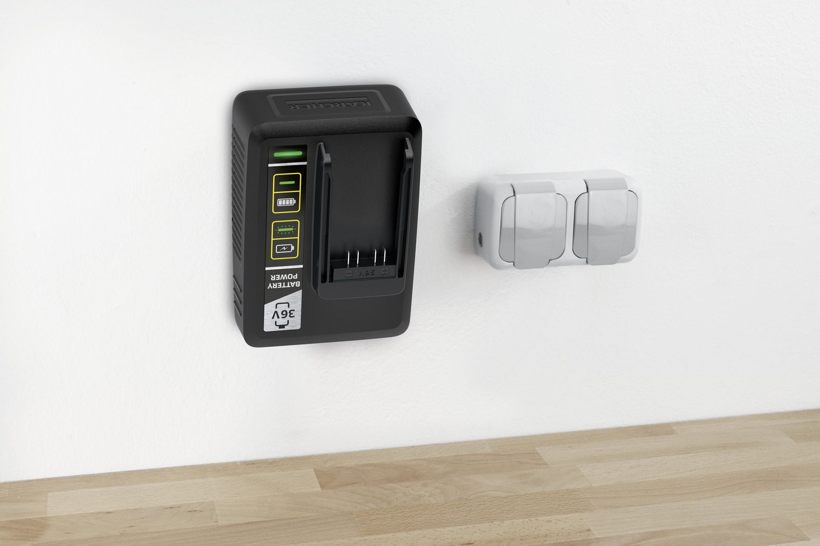 Kärcher Starter Kit Battery Power 36/50 Akku und Ladegerät Wand Kärcher Starter Kit Battery Power 36/50 Akku und Ladegerät Wand