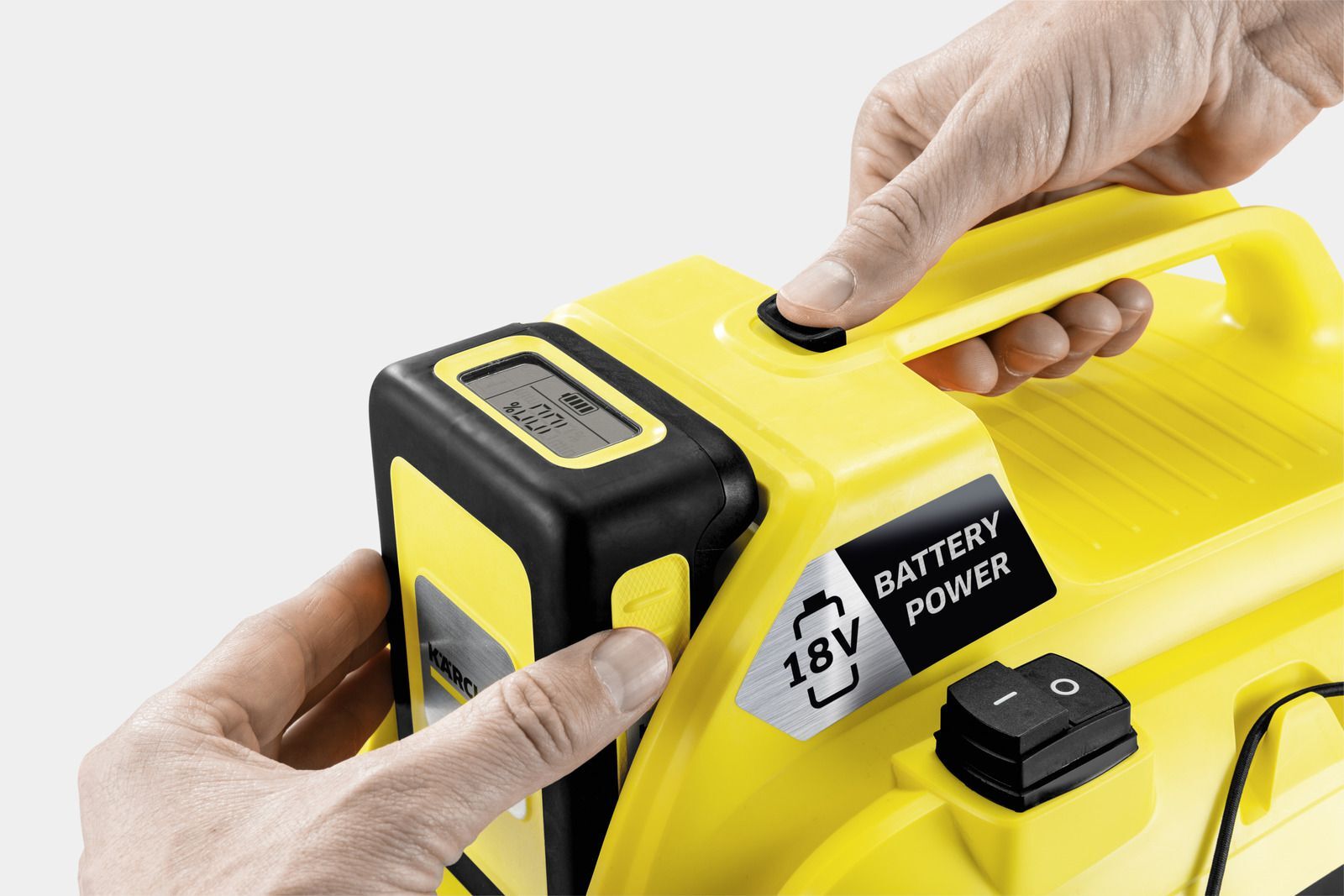 Kärcher Mehrzwecksauger WD 1 Compact Battery Set Akku Produktbild Kärcher Mehrzwecksauger WD 1 Compact Battery Set Akku bild 3