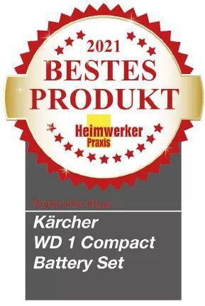 Kärcher Mehrzwecksauger WD 1 Compact Battery Set - Heimwerker Praxis Bestes Produkt 2021