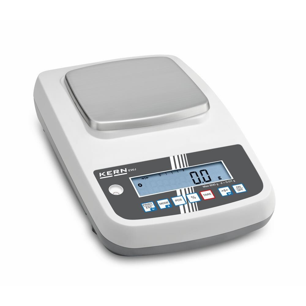 KERN Präzisionswaage EWJ6000-1SM Justierautomatik & Eichzulassung Max 6kg Ablesbarkeit 1g/0,1g Produktbild KERN Präzisionswaage EWJ6000-1SM Justierautomatik & Eichzulassung Max 6kg Ablesbarkeit 1g/0,1g