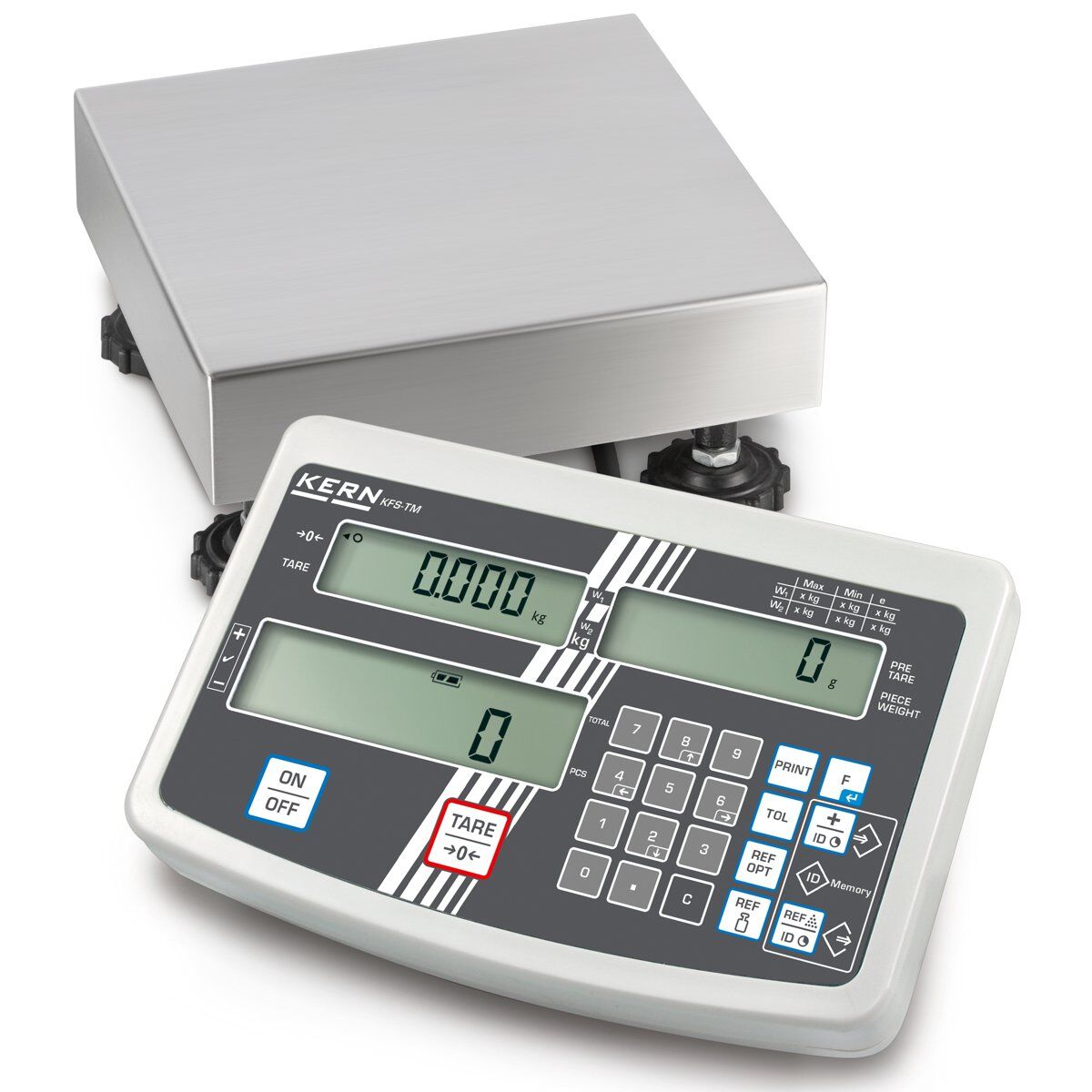 Kern Industrie Zählwaage IFS 6K-4S mit Zehnertastatur Produktbild Kern Industrie Zählwaage IFS 6K-4S mit Zehnertastatur
