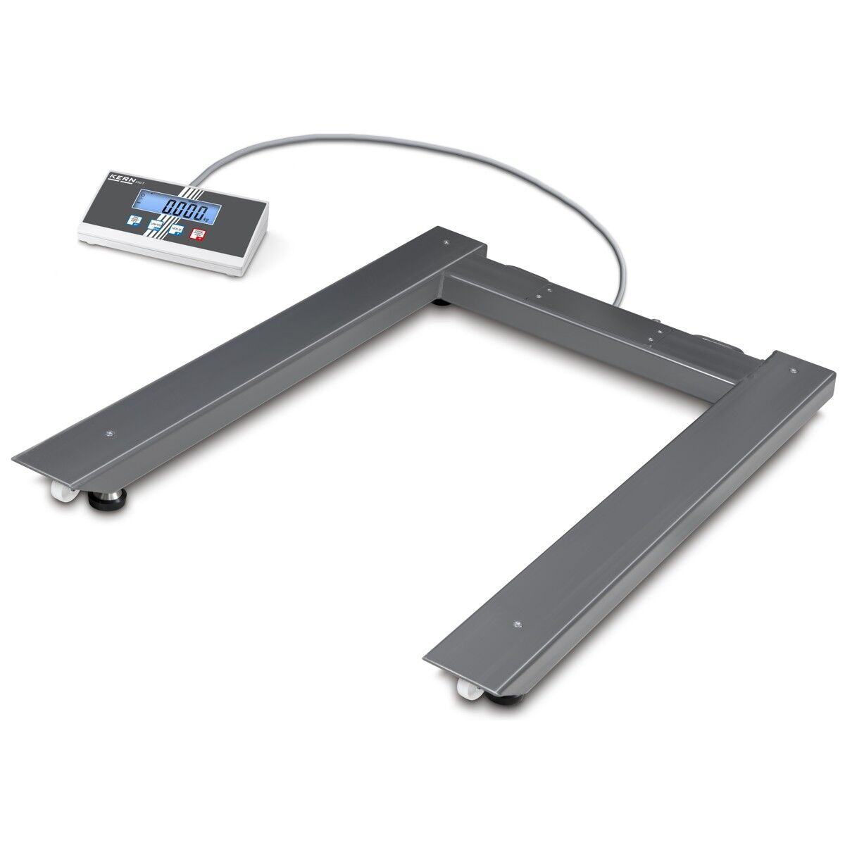 Kern Palettenwaage UIB-600K-1 IP67 mit Stahl Lastaufnahme Produktbild Kern Palettenwaage UIB-600K-1 IP67 mit Stahl Lastaufnahme