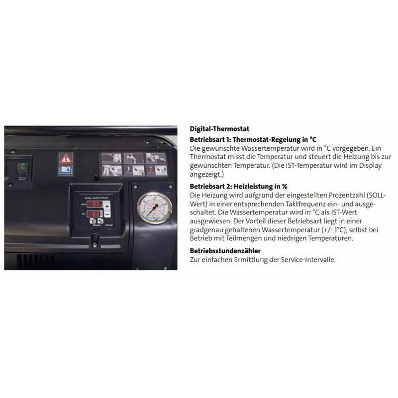 Kränzle Hochdruckreiniger Therm 500 E-M 24 Heißwasser Druckreiniger mit Trommel - Details Produktbild Kränzle Hochdruckreiniger Therm 500 E-M 24 Heißwasser Druckreiniger mit Trommel - Details bild 4