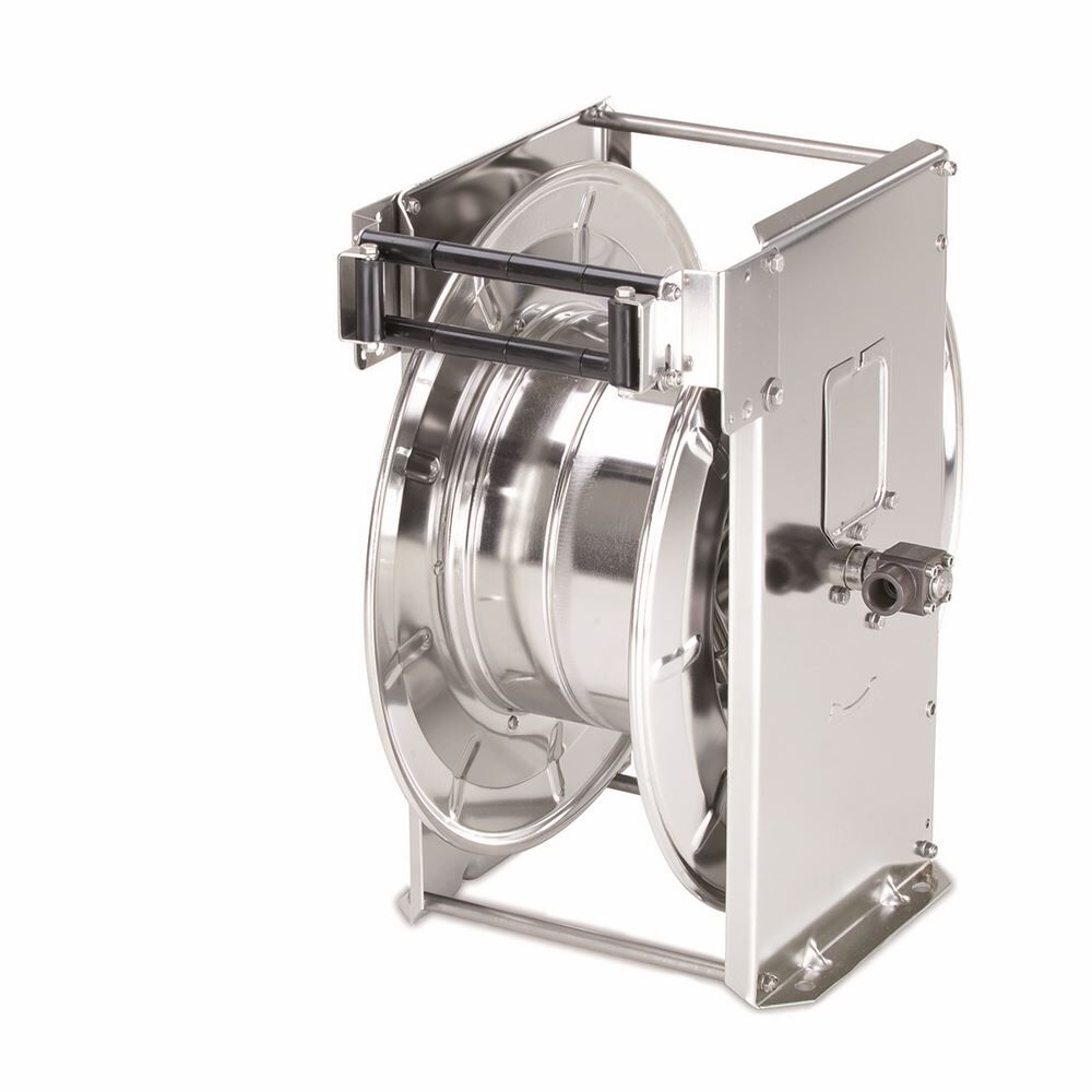 KRÄNZLE Schlauchtrommel, Automatik Edelstahl für 28m Schlauch Produktbild KRÄNZLE Schlauchtrommel, Automatik Edelstahl für 28m Schlauch