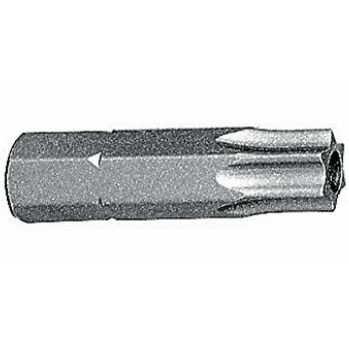 KRAFTWERK 1/4" TX-Bit 25 mm T20 mit Bohrung, 5Stk Produktbild KRAFTWERK 1/4" TX-Bit 25 mm T20 mit Bohrung, 5Stk