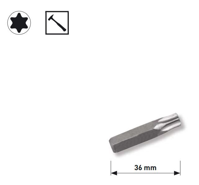 KRAFTWERK 5/16" TX-Schlagbit T40 Produktbild KRAFTWERK 5/16" TX-Schlagbit T40