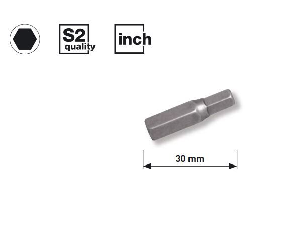 KRAFTWERK 5/16" Innensechskant-Bit 5/32" Produktbild KRAFTWERK 5/16" Innensechskant-Bit 5/32"