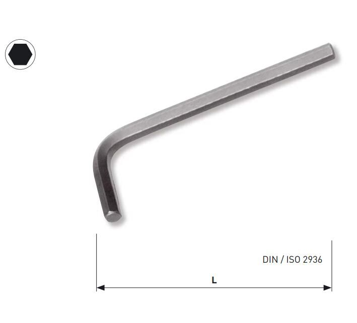 KRAFTWERK Innensechskantschlüssel 2.5mm Produktbild KRAFTWERK Innensechskantschlüssel 2.5mm