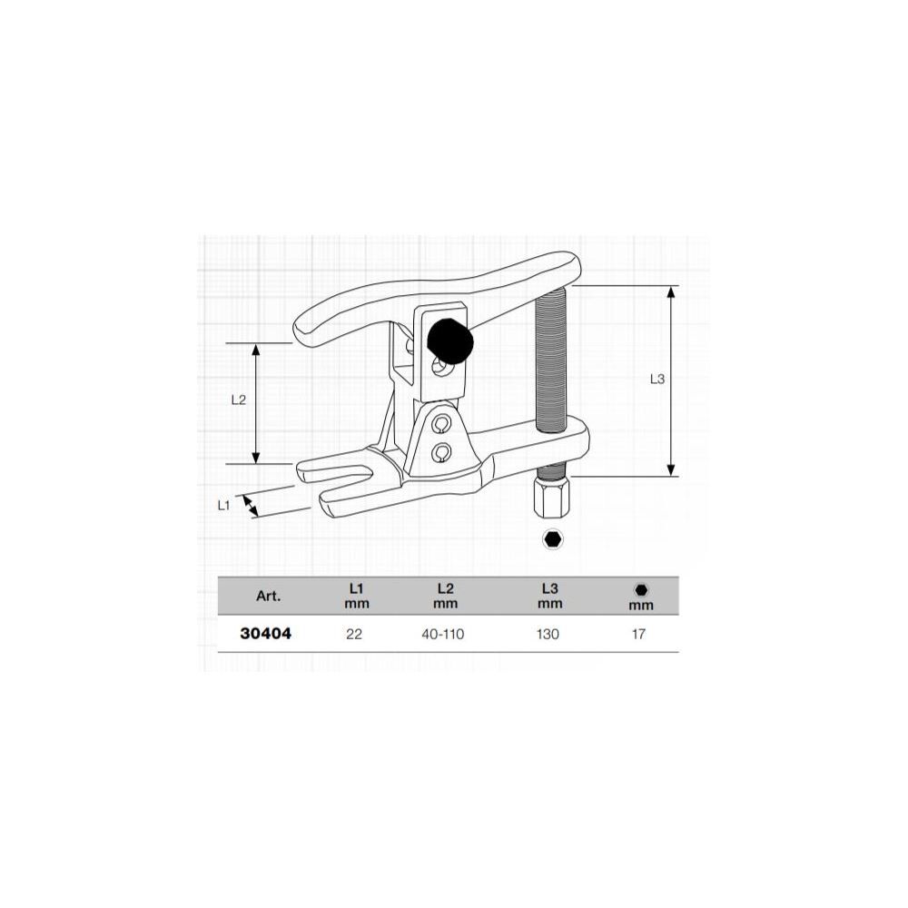 KRAFTWERK Kugelgelenk Ausdrücker Produktbild KRAFTWERK Kugelgelenk Ausdrücker bild 3