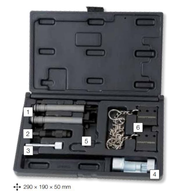 KRAFTWERK Motor Einstellwerkzeugsatz für VW und Audi Produktbild KRAFTWERK Motor Einstellwerkzeugsatz für VW und Audi bild 3