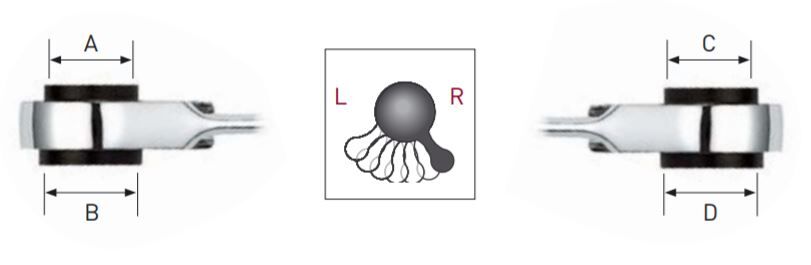 KRAFTWERK Ratschen Doppelringschlüssel CLICKRAFT 5/16x3/8 und 7/16x1/2" Produktbild KRAFTWERK Ratschen Doppelringschlüssel CLICKRAFT 5/16x3/8 und 7/16x1/2" bild 3