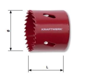 KRAFTWERK Lochsäge HSS-Bimetall M42+8%Co 22 mm KRAFTWERK Lochsäge HSS-Bimetall M42+8%Co 22 mm