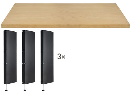 Kraftwerk MOBILIO Arbeitsflächen-Erweiterungs-Set für 2 Möbel-Elemente Produktbild Kraftwerk MOBILIO Arbeitsflächen-Erweiterungs-Set für 2 Möbel-Elemente