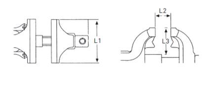 KRAFTWERK Parallel Stahl Schraubstock 150 mm Produktbild KRAFTWERK Parallel Stahl Schraubstock 150 mm bild 3