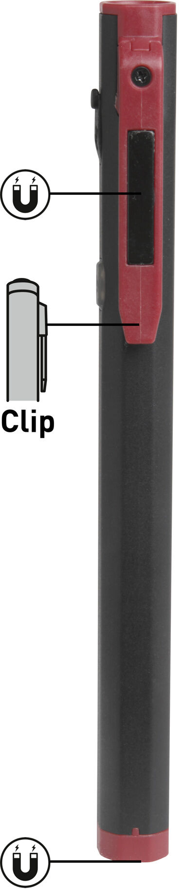 Kraftwerk LED Stiftlampe COB 300 wiederaufladbar Produktbild Kraftwerk LED Stiftlampe COB 300 wiederaufladbar bild 4