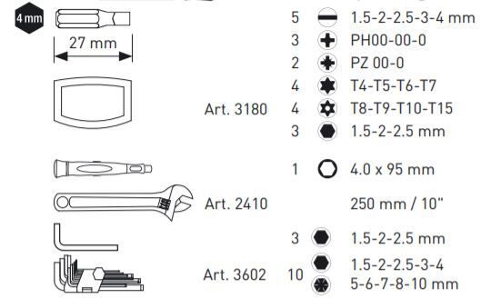 KRAFTWERK Profi Alu Werkzeugkoffer 3946 151 Teile Produktbild KRAFTWERK Profi Alu Werkzeugkoffer 3946 151 Teile bild 10