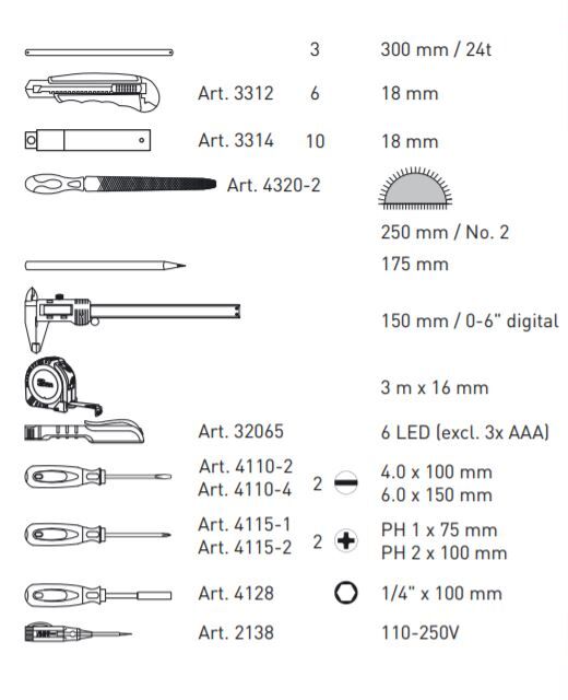 KRAFTWERK Profi Alu Werkzeugkoffer 3946 151 Teile Produktbild KRAFTWERK Profi Alu Werkzeugkoffer 3946 151 Teile bild 8