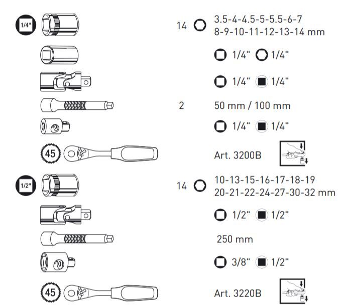 KRAFTWERK Profi Alu Werkzeugkoffer 3948 263 Teile Produktbild KRAFTWERK Profi Alu Werkzeugkoffer 3948 263 Teile bild 14