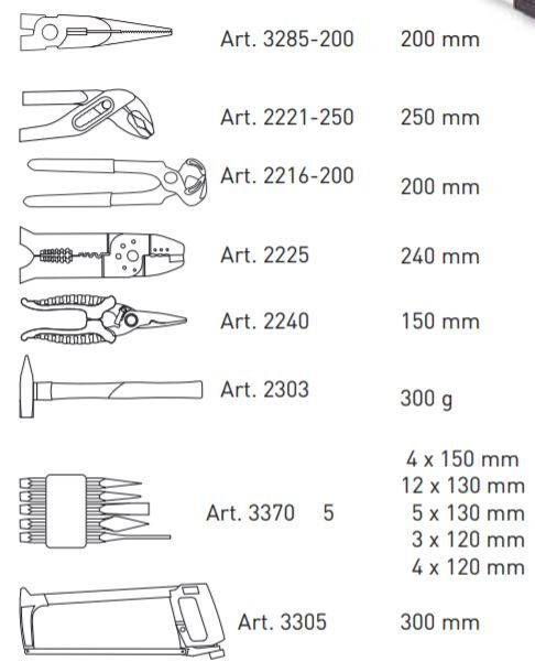 KRAFTWERK Profi Alu Werkzeugkoffer 3948 263 Teile Produktbild KRAFTWERK Profi Alu Werkzeugkoffer 3948 263 Teile bild 11