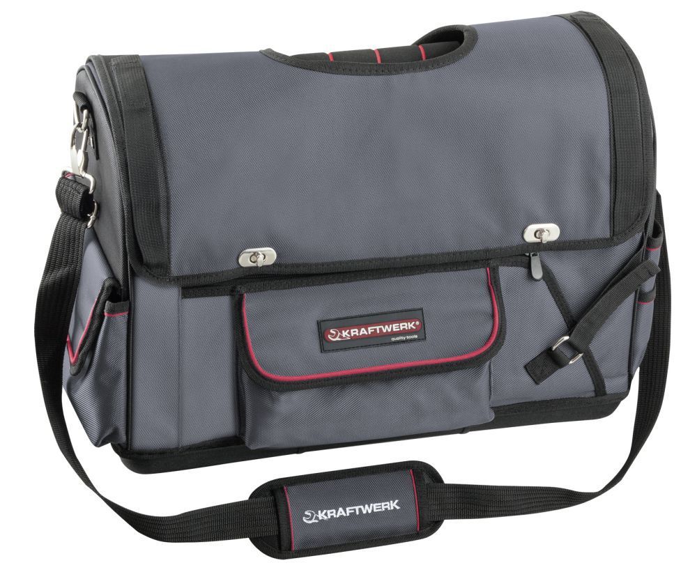 KRAFTWERK Werkzeugtasche mit Bügel 510 mm Produktbild KRAFTWERK Werkzeugtasche mit Bügel 510 mm