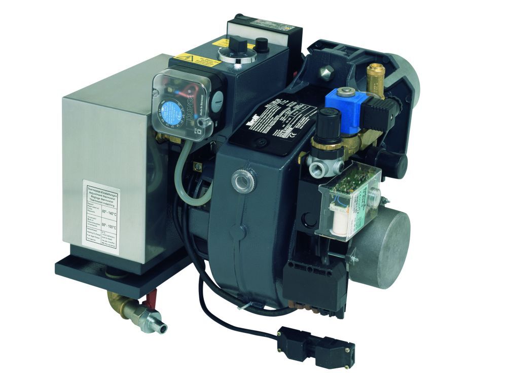 Kroll Heizgeräte Ölbrenner 12-53kW 1-stufig mit 0,85 gph 60 grad S Düse Produktbild Kroll Heizgeräte Ölbrenner 12-53kW 1-stufig mit 0,85 gph 60 grad S Düse