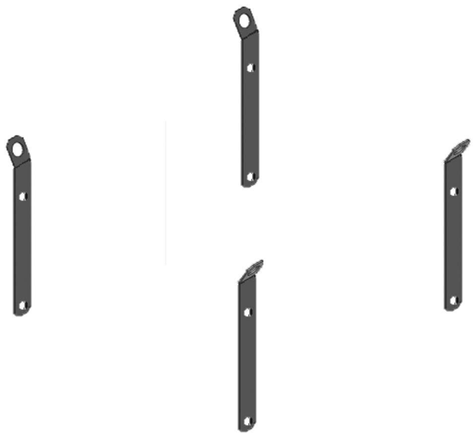 Kroll Heizgeräte Aufhängelaschen passend zu den LH-Geräten Produktbild Kroll Heizgeräte Aufhängelaschen passend zu den LH-Geräten