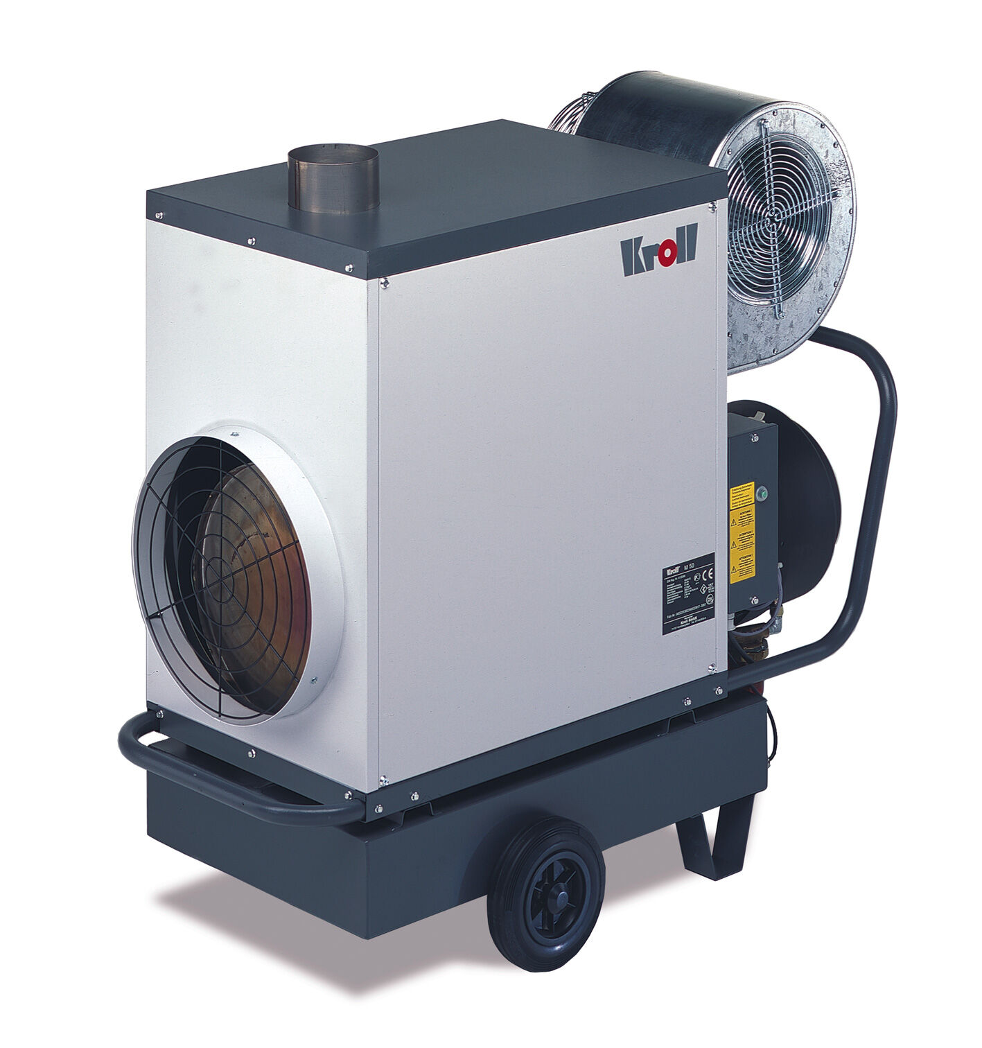 Kroll Heizgeräte Mobiler Warmlufterzeuger mit Ölbrenner M50 Produktbild Kroll Heizgeräte Mobiler Warmlufterzeuger mit Ölbrenner M50
