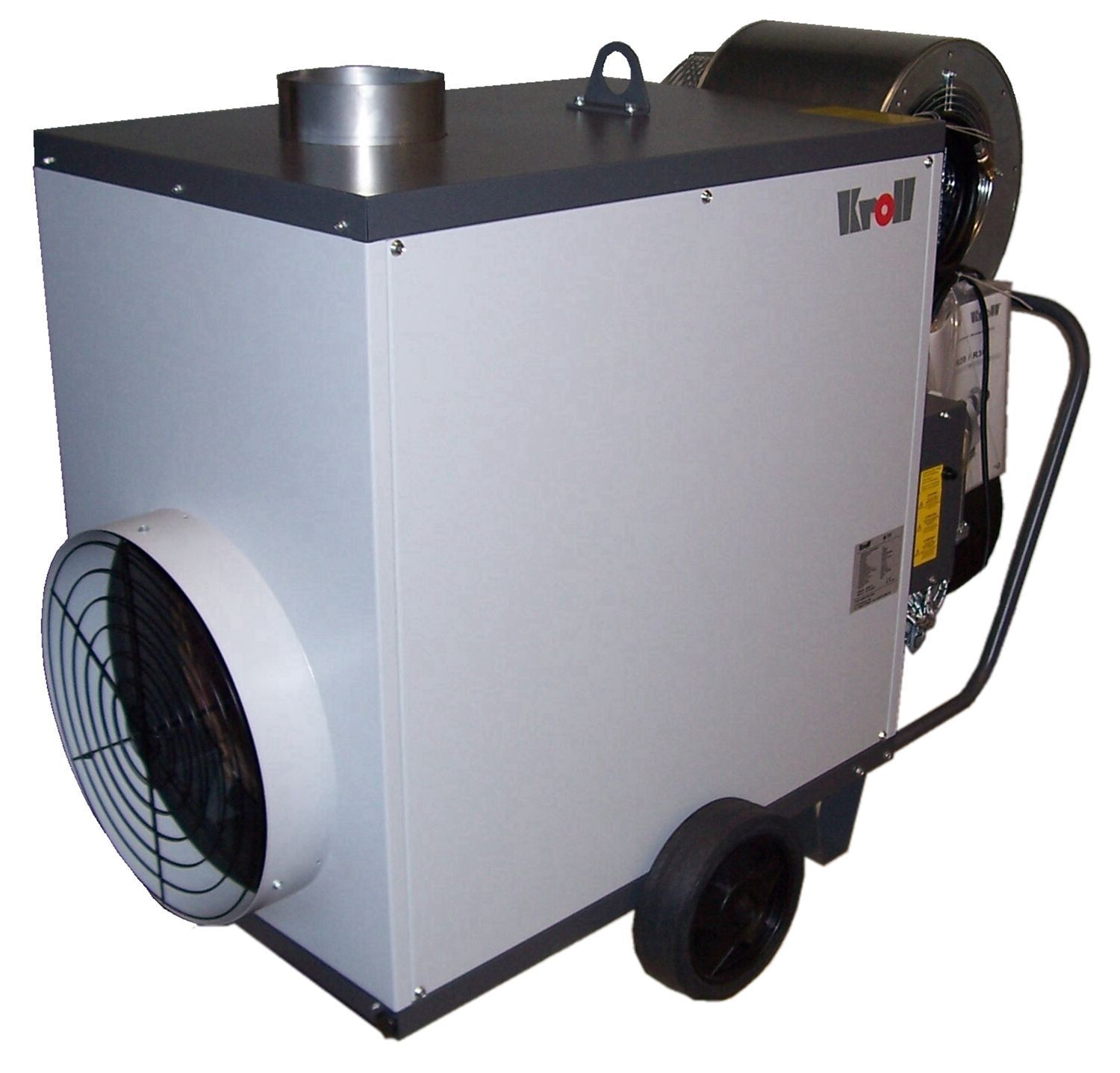 Kroll Heizgeräte Mobiler Warmlufterzeuger mit Universalölbrenner KG/UB M70U Produktbild Kroll Heizgeräte Mobiler Warmlufterzeuger mit Universalölbrenner KG/UB M70U