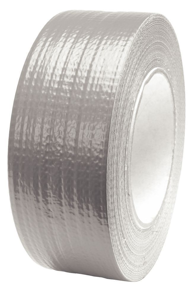 KS Tools Gewebeklebeband, silber, 50 mm x 50 m Produktbild KS Tools Gewebeklebeband, silber, 50 mm x 50 m