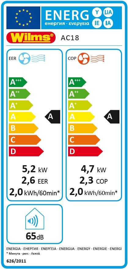 Wilms Klima Kombigerät AC 18 5,2 kW Kühlleistung Klimaanlage Wilms Klima Kombigerät AC 18 5,2 kW Kühlleistung Klimaanlage