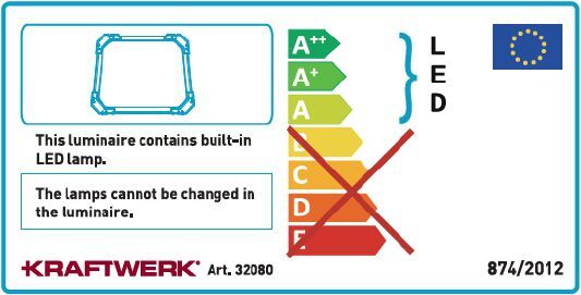 KRAFTWERK LED Arbeitsleuchte mit Stativ Produktbild KRAFTWERK LED Arbeitsleuchte mit Stativ bild 4