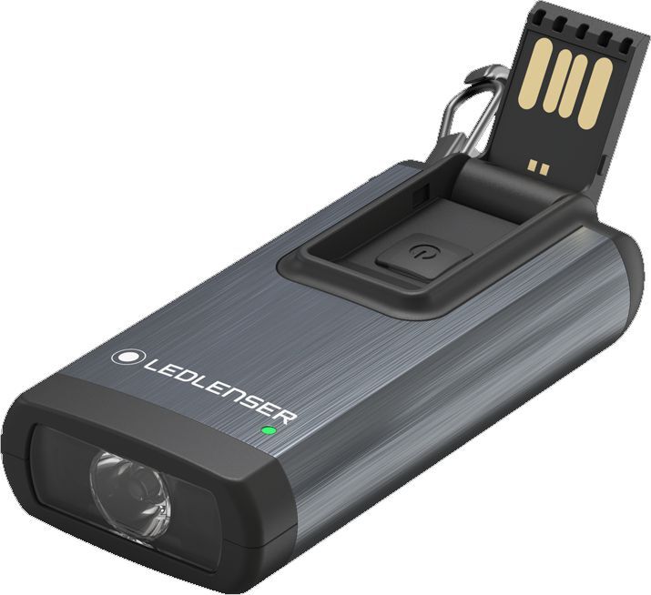 Ledlenser K6R LED Taschenlampe Schlüsselbundleuchte grau Details Produktbild Ledlenser K6R LED Taschenlampe Schlüsselbundleuchte grau Details bild 2