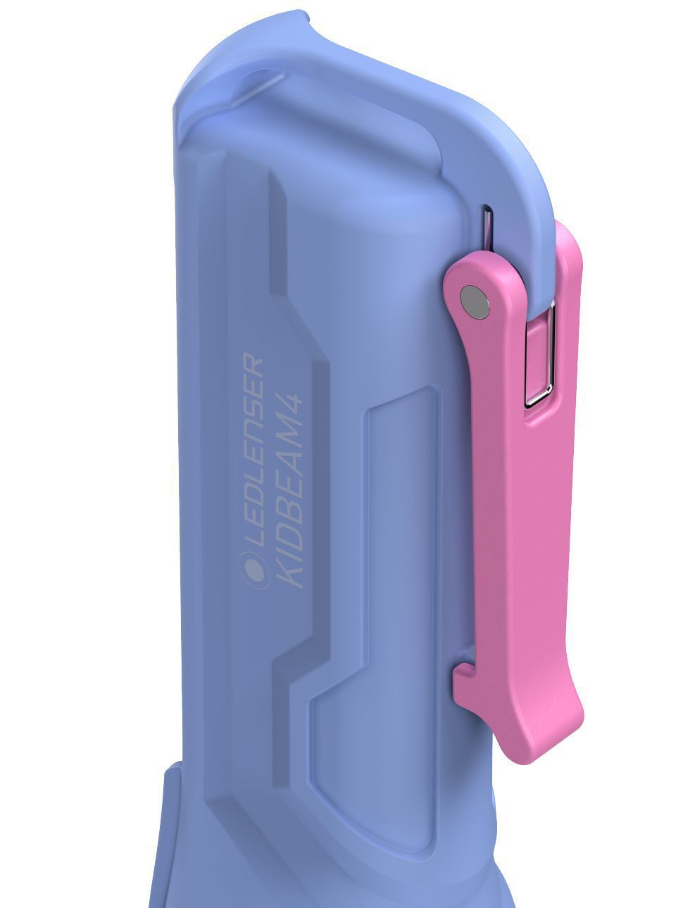 Ledlenser Kidbeam4 LED Taschenlampe für Kinder lila - Klemme Produktbild Ledlenser Kidbeam4 LED Taschenlampe für Kinder lila - Klemme bild 3