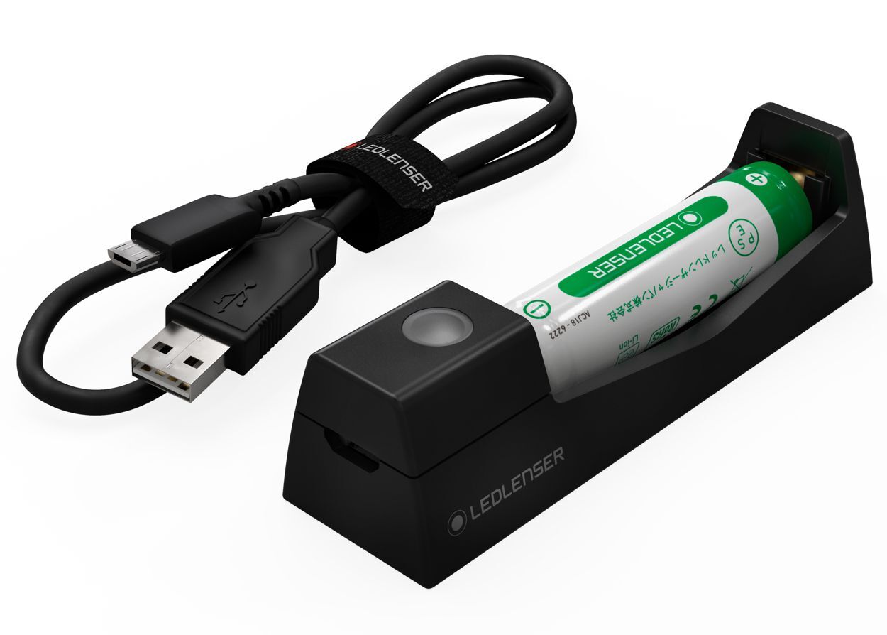 Ledlenser Ladestation für 14500 Li-Ion Akku Produktbild Ledlenser Ladestation für 14500 Li-Ion Akku