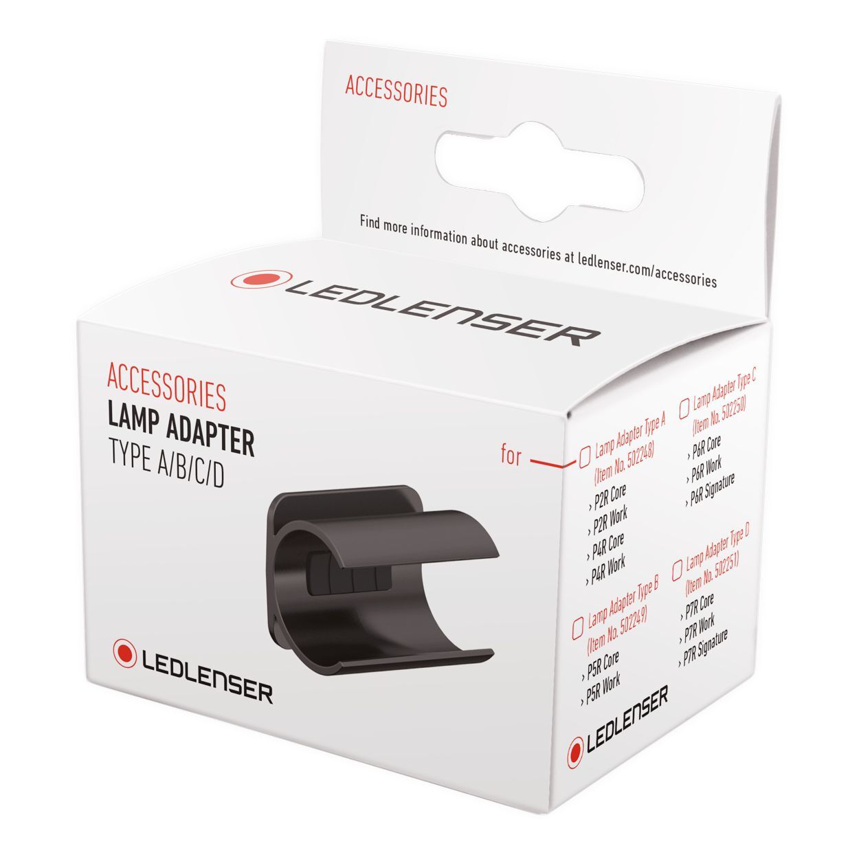 Ledlenser Lampenhalterung Lamp Adapter Type A Produktbild Ledlenser Lampenhalterung Lamp Adapter Type A bild 2