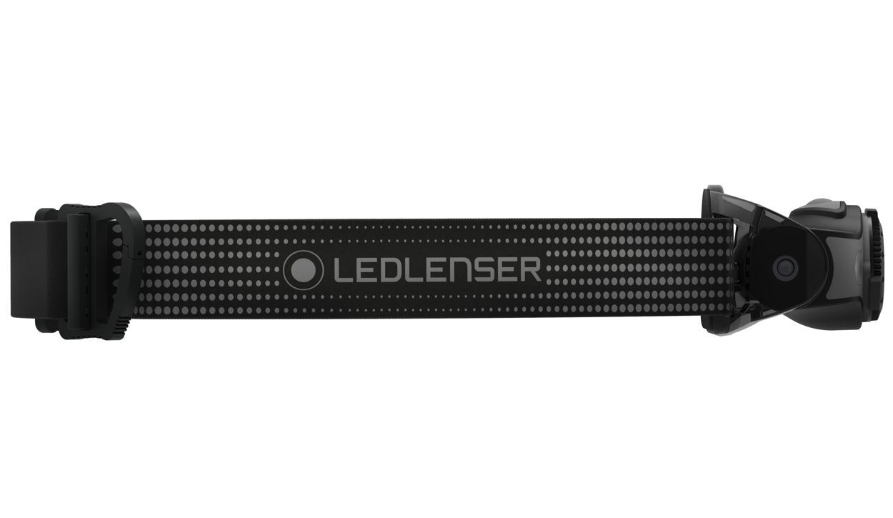 Ledlenser LED Stirnlampe MH5 schwarz grau Seite Produktbild Ledlenser LED Stirnlampe MH5 schwarz grau Seite bild 2