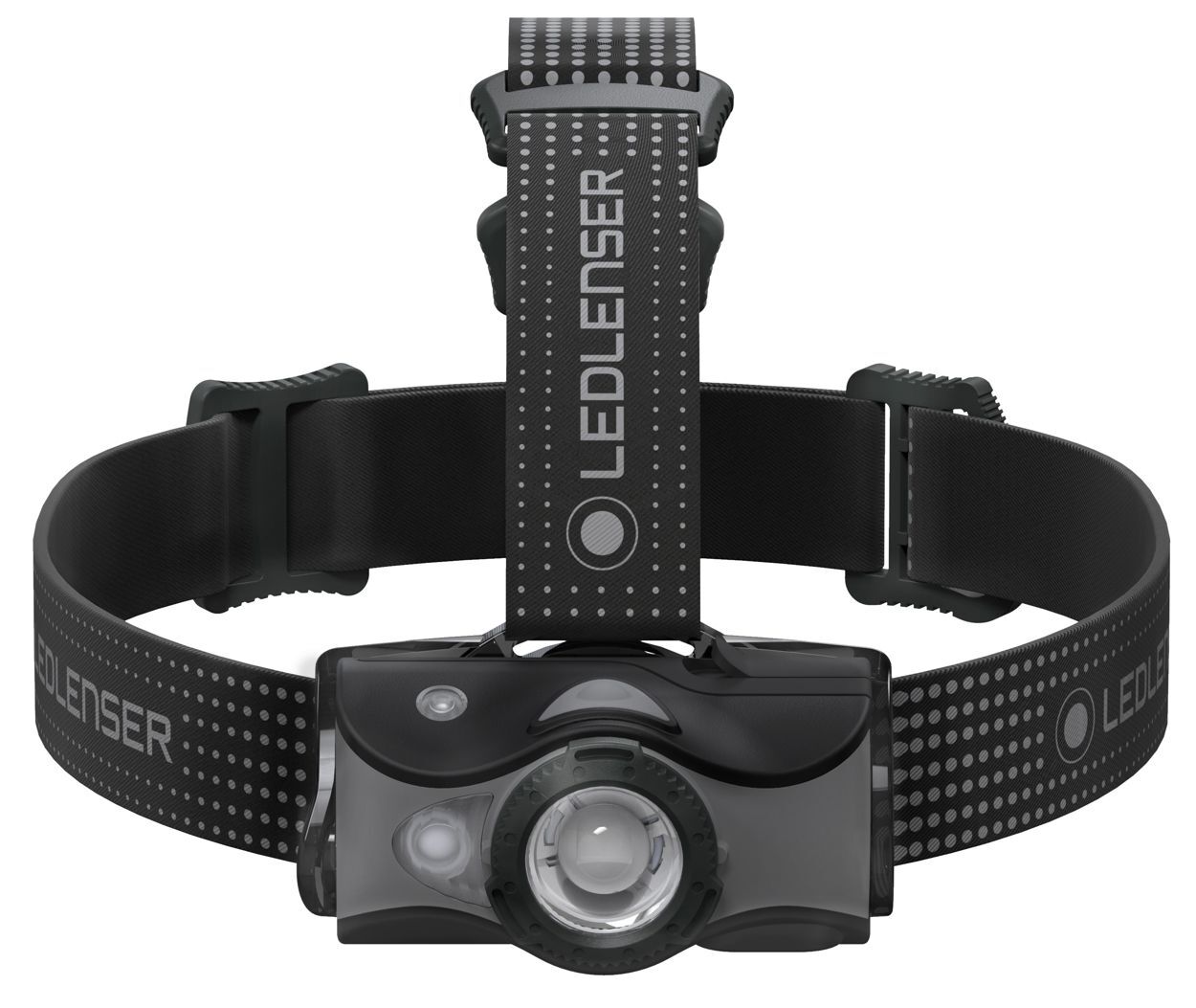 Ledlenser LED Stirnlampe MH7 schwarz grau oben Produktbild Ledlenser LED Stirnlampe MH7 schwarz grau oben bild 4