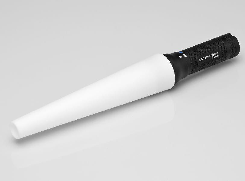 Ledlenser Signallicht Steckaufsatz Signal Cone 37 mm orange Produktbild Ledlenser Signallicht Steckaufsatz Signal Cone 37 mm orange bild 2