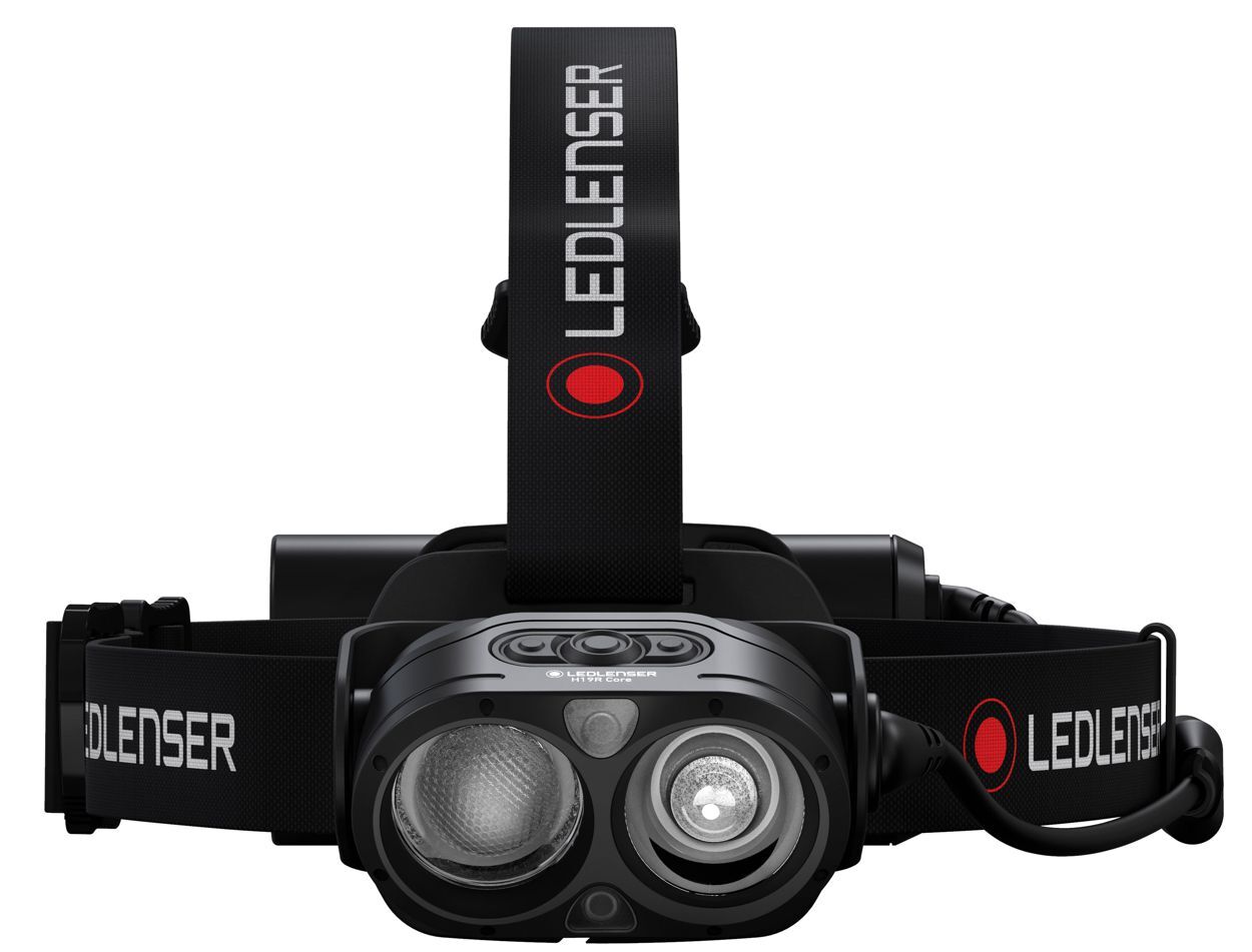 Ledlenser H19R Core Stirnlampe Front mit Kopfband Produktbild Ledlenser H19R Core Stirnlampe Front mit Kopfband bild 3