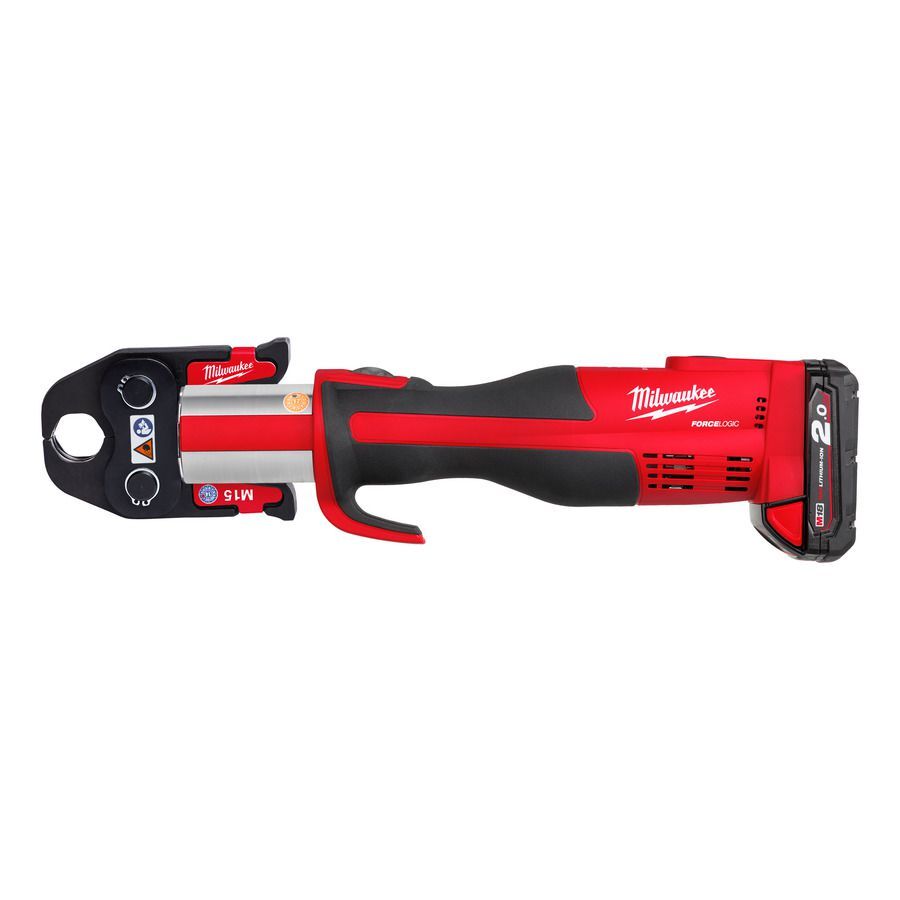 Milwaukee Bürstenloses Akku-Presswerkzeug (Sanitär) M18 BLHPT/2.0 AhTH-SET Milwaukee Bürstenloses Akku-Presswerkzeug (Sanitär) M18 BLHPT/2.0 AhTH-SET
