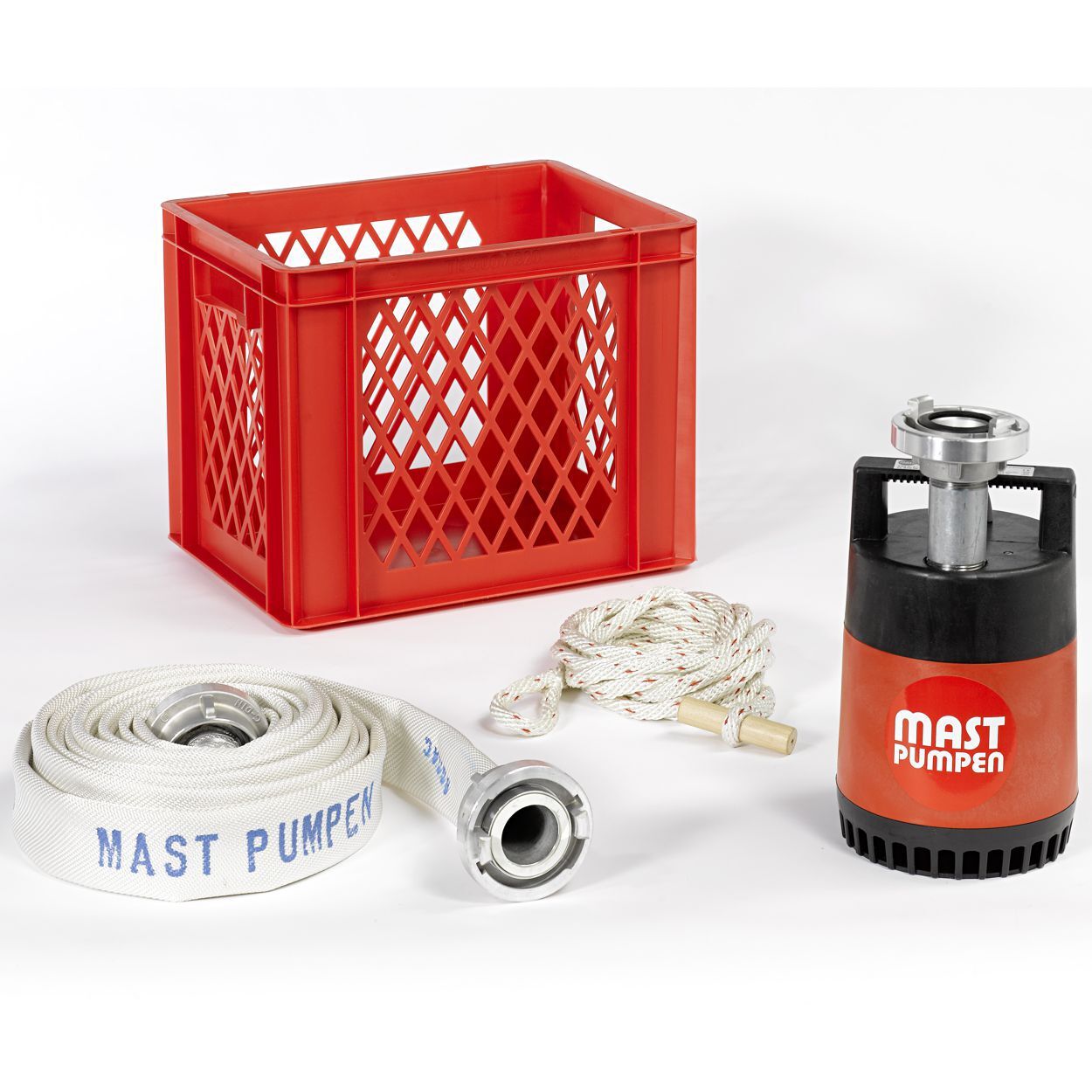 Mast Pumpen Set Kellerentwässerungspumpe K 5 + Schlauch und Zubehör Produktbild Mast Pumpen Set Kellerentwässerungspumpe K 5 + Schlauch und Zubehör