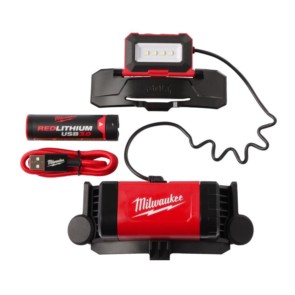 Milwaukee USB Akku Stirnlampe L4BOLTHL-301 Produktbild Milwaukee USB Akku Stirnlampe L4BOLTHL-301 bild 1