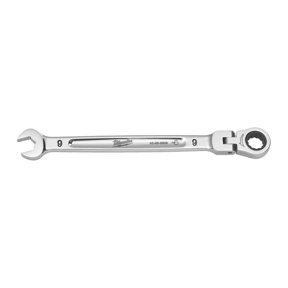 Milwaukee Gelenk Ratschen Ringmaulschlüssel 9 mm MAX BITE Produktbild Milwaukee Gelenk Ratschen Ringmaulschlüssel 9 mm MAX BITE