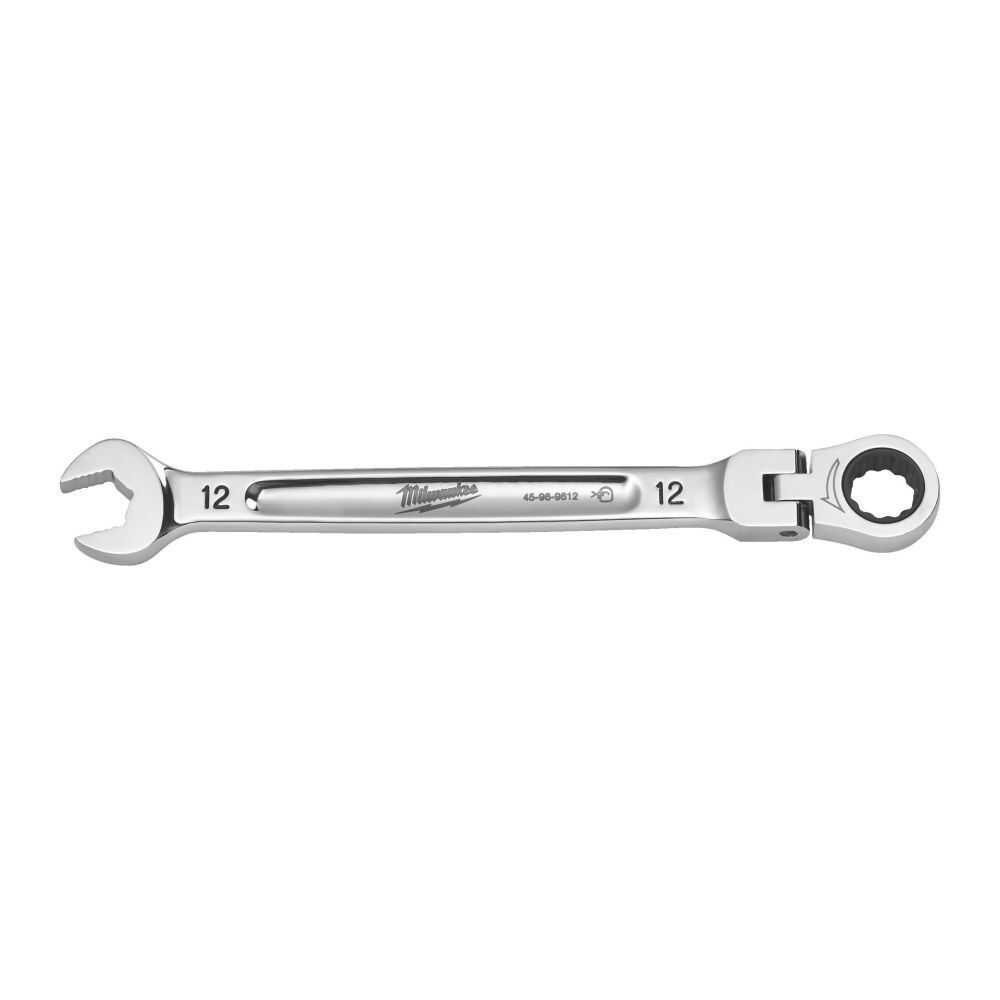 Milwaukee Gelenk Ratschen Ringmaulschlüssel 12 mm MAX BITE Produktbild Milwaukee Gelenk Ratschen Ringmaulschlüssel 12 mm MAX BITE