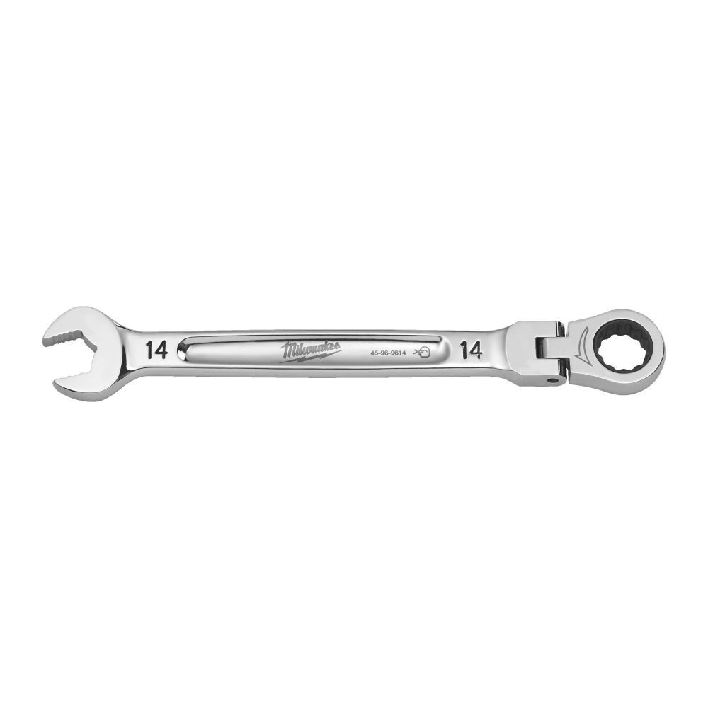 Milwaukee Gelenk Ratschen Ringmaulschlüssel 14 mm MAX BITE Produktbild Milwaukee Gelenk Ratschen Ringmaulschlüssel 14 mm MAX BITE