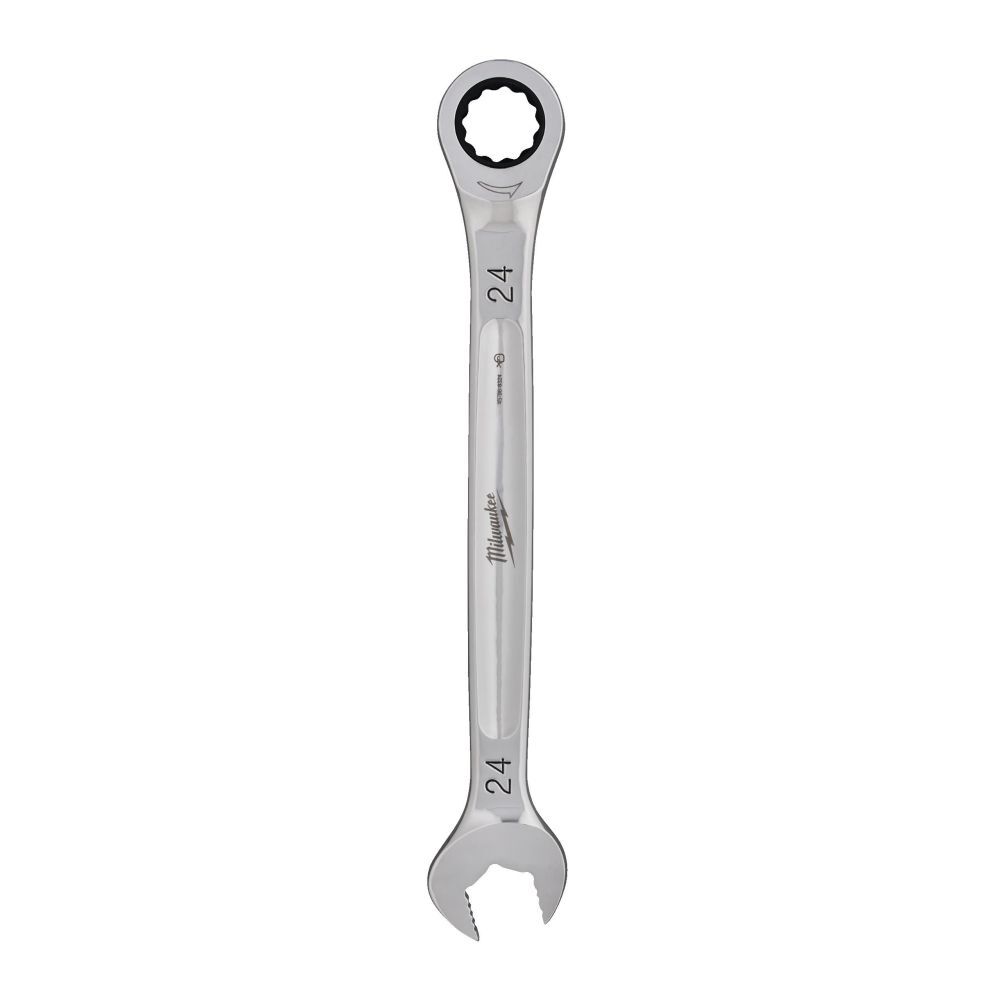 Milwaukee Ratschen Ringmaulschlüssel 24 mm MAX BITE Produktbild Milwaukee Ratschen Ringmaulschlüssel 24 mm MAX BITE