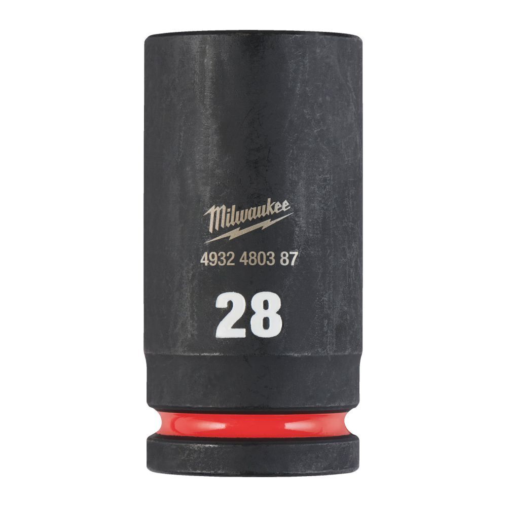 Milwaukee SHOCKWAVE Schlagnuss 3/4 Zoll lang Schlüsselweite 28mm Produktbild Milwaukee SHOCKWAVE Schlagnuss 3/4 Zoll lang Schlüsselweite 28mm