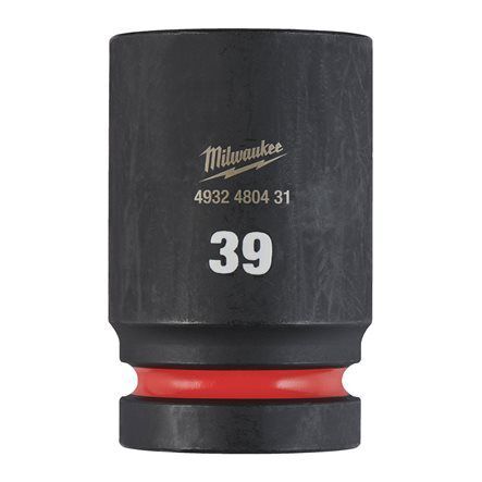 Milwaukee SHOCKWAVE Schlagnuss 1 Zoll lang Schlüsselweite 39mm Produktbild Milwaukee SHOCKWAVE Schlagnuss 1 Zoll lang Schlüsselweite 39mm