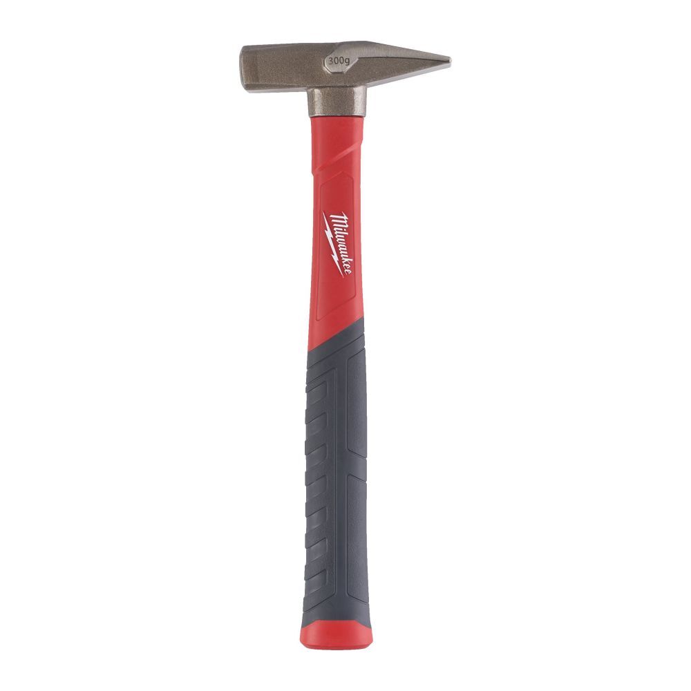 Milwaukee Fiberglas Schlosserhammer 300 g Produktbild Milwaukee Fiberglas Schlosserhammer 300 g